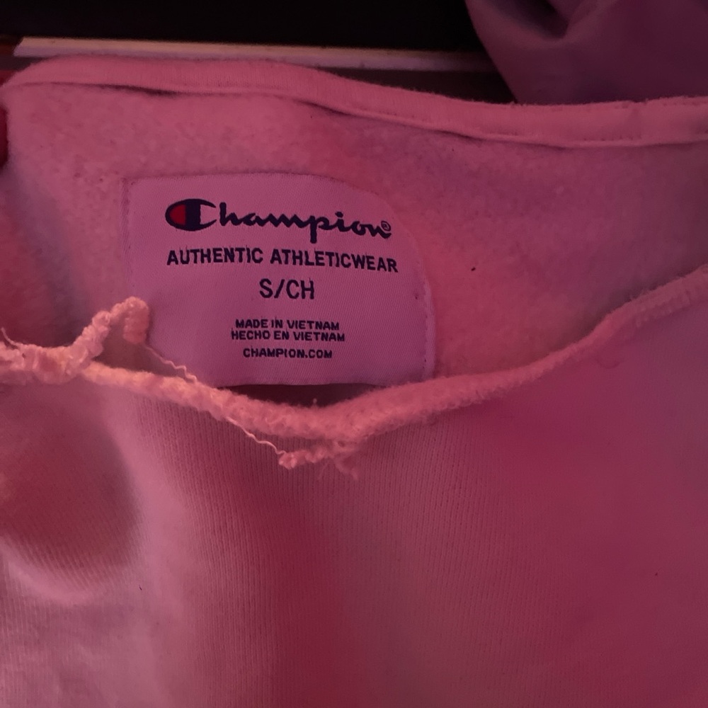 Champion off white  Athletic Sweatshirt